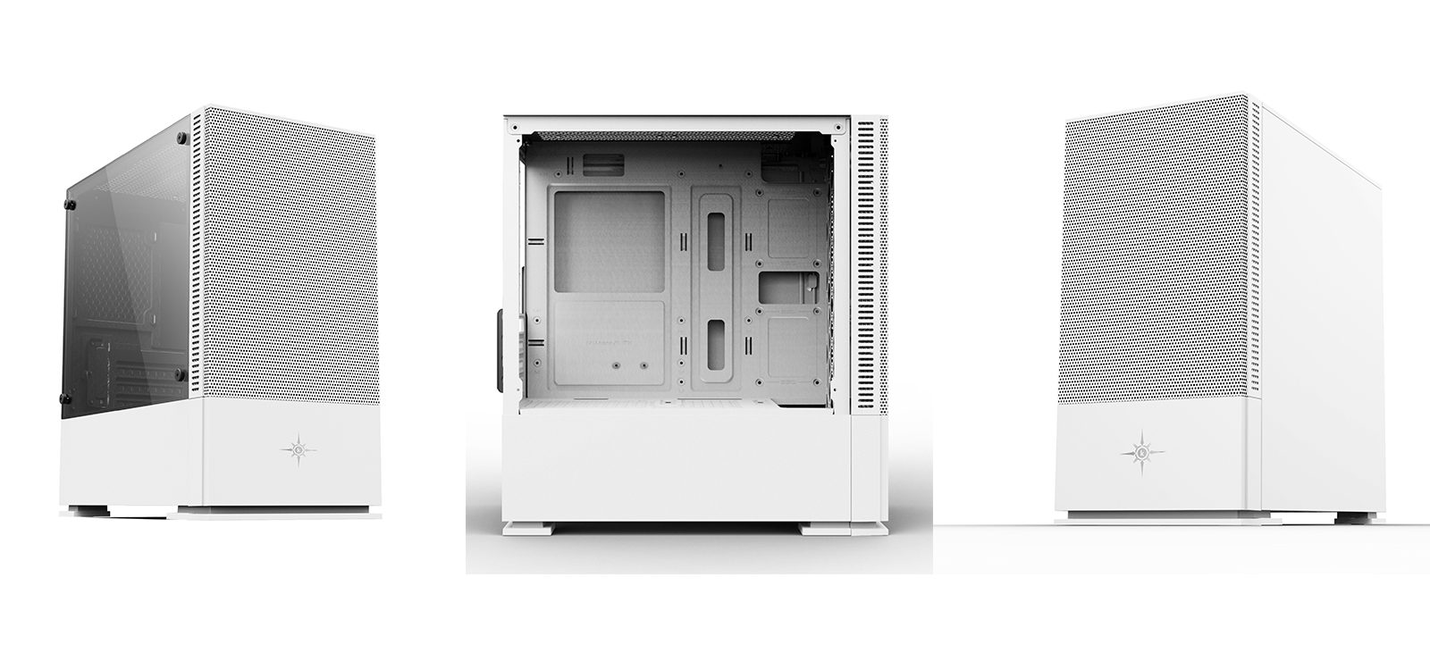 Vỏ case KENOO ESPORT G562 - White (Mid Tower/Màu Trắng) kiểu dáng đẹp, khung chắc chắn, tản nhiệt tốt, nút bấm nhậy độ bền cao, hệ thống bảo vệ lưới sắt mặt trước và khóa mặt sau, khay chạy Cáp , Chất liệu nhựa không tái chế bảo vệ môi trường .